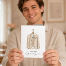 Serez-vous mon témoin de mariage Gentleman Costume