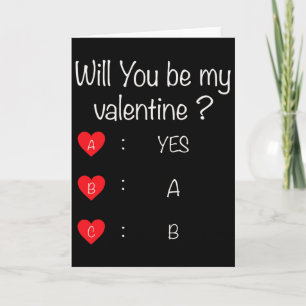 Carte Serez-vous mon Valentin1