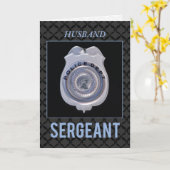 Carte Sergent du mari dans la promotion du département d (Fleur jaune)