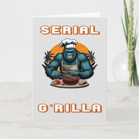 Carte Serial G'rilla Master BBQ Griller jeu de jeu (Devant)