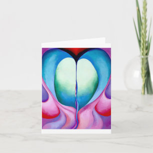 Carte Série 1, no 8, Georgia O'Keeffe, 