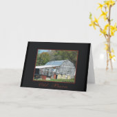 Carte série #6 de grange (Fleur jaune)