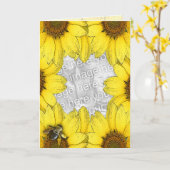Carte Série de fleurs (Fleur jaune)