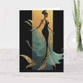 CARTE SÉRIE MERMAID NOIR #1 (Devant)