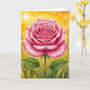 Carte Série Radiant Petal – ROSE PINK