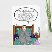 Carte Série sur les maladies chroniques | Dessin à main (Devant)