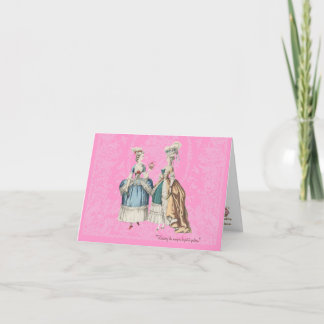 Carte Série vintage de Marie Antoinette -… - customisée