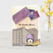 Carte Série Voyageurs - Flapper (Fleur jaune)