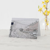 Carte Serlby Lane, Harthill avec Woodall. (Fleur jaune)