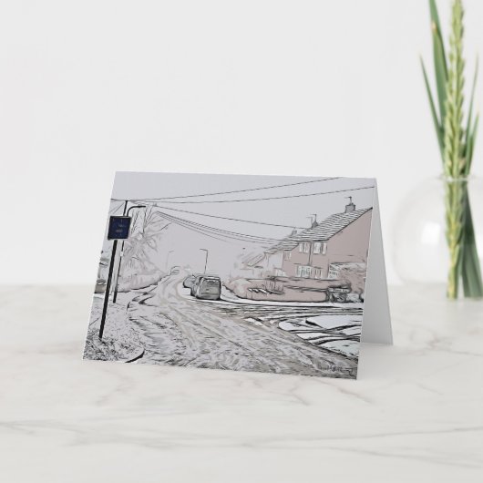 Carte Serlby Lane, Harthill avec Woodall. (Devant)