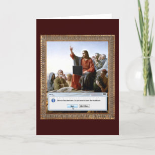 Carte Sermon Cyber
