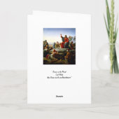 Carte Sermon sur le Mont (Dos)