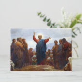 Carte Sermon sur le Mont (Debout devant)