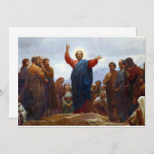 Carte Sermon sur le Mont (Devant / Derrière)