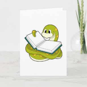 Carte Serpent à Reading avec Livre