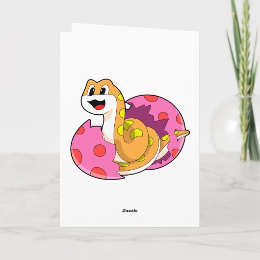 Carte Serpent avec Œuf (Dos)