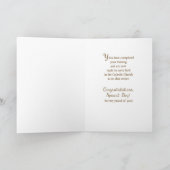 Carte Serveur d'autel garçon spécial Félicitations Éclat (Intérieur)