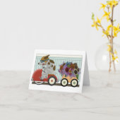 Carte Service de Delivery (Fleur jaune)