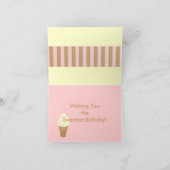 Carte Service doux de vanille (Intérieur)