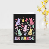 Carte Service d'urgence de Pâques (Fleur jaune)