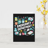 Carte Service D'Urgence Super Er Crew Nurse Room Ste (Fleur jaune)