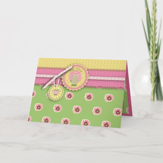 Carte service thé II (Devant)