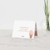 Carte Servir doux fraise (Dos)