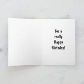CARTE SERVIR LES SOUHAITS POUR UN JOLI ANNIVERSAIRE (Intérieur)
