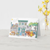 Carte Sesame Pals Doodley Graphisme (Fleur jaune)