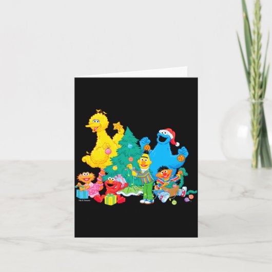 Carte Sesame Street Christmas Pals  (Devant)