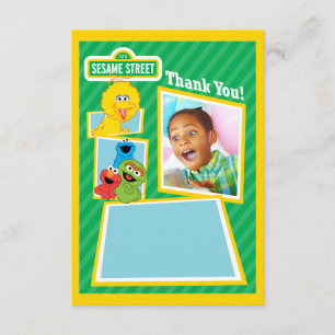 Carte Sesame Street Pals personnalisés Anniversaire