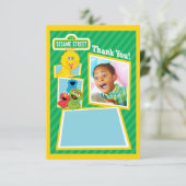 Carte Sesame Street Pals personnalisés Anniversaire (Debout devant)