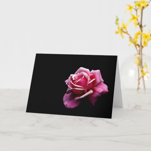 Carte S'est levé (Fleur jaune)