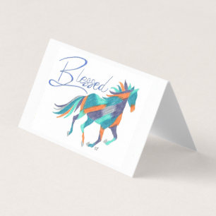 Carte Set Blessed Horse par Sherry Jarvis