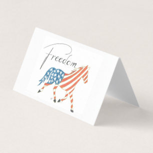 Carte Set Freedom Cheval par Sherry Jarvis