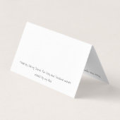 Carte Set Glory Horse par Sherry Jarvis (Back)