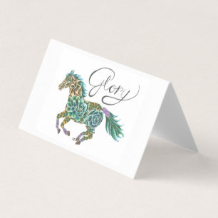 Carte Set Glory Horse par Sherry Jarvis