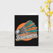Carte Setback Jeu Shuttle Sport Badminton Racket Pour Mo (Fleur jaune)