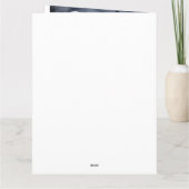 Carte Setter Anglais d'Halloween avec des citrouilles ef (Dos)