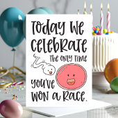 Carte Seulement Le Temps Où Vous Avez Gagné Un Sperme De