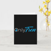 Carte Seulement Tren (Fleur jaune)