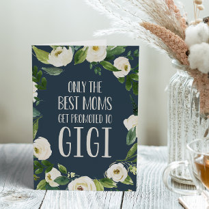 Carte Seules les meilleures mamans sont promues à Gigi
