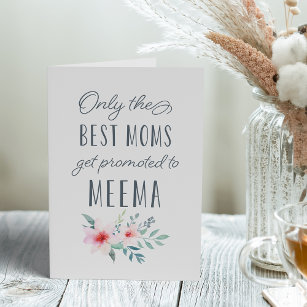 Carte Seules les meilleures mamans sont promues à Meema
