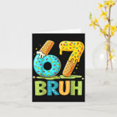 Carte Seven Ice Drip Bruh Cream Six 67 Fun (Fleur jaune)