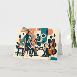 Carte Sextet de l'ère du jazz du milieu du siècle