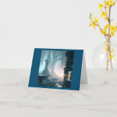 Carte SF Futuristic City 4 (Fleur jaune)