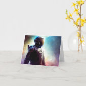 Carte SF Space Hero 3 (Fleur jaune)