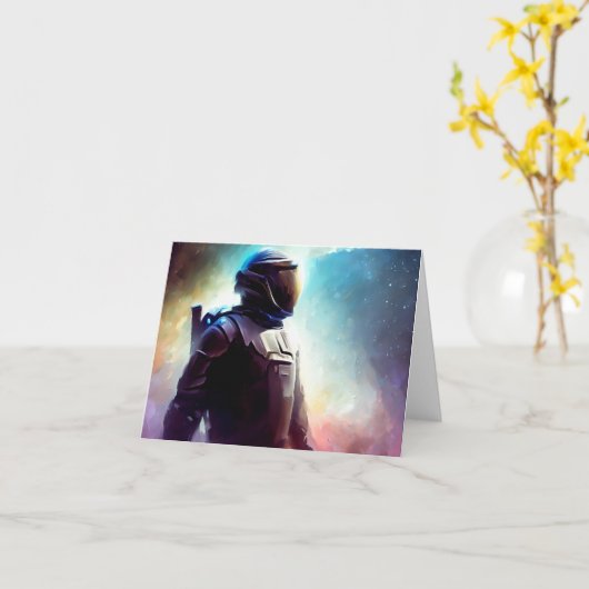 Carte SF Space Hero 3 (Fleur jaune)