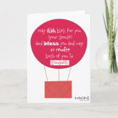 Carte Shaadi Mubarak et Duas (Devant)