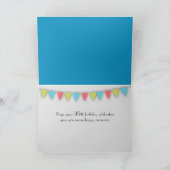 Carte Shabby Chic Wood 95e anniversaire (Intérieur)